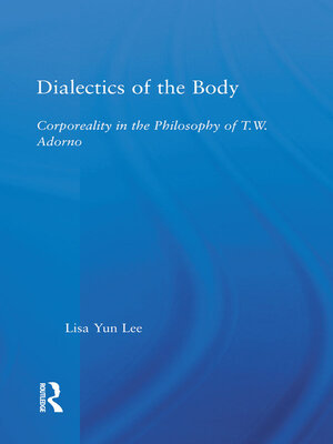 cover image of Dialectics of the Body